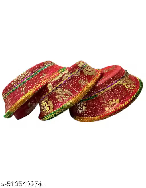 Wooden Basket Hamper for Gift Decoration empty Decorations Plastic with Velvet and Net Cover Gifting Basket