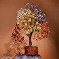 7 Chakra Crystal Tree for Energy Positive- Crystals & Healing Stones - Feng Shui Seven Chakra Tree of Life Home Decorations 100 Beads
